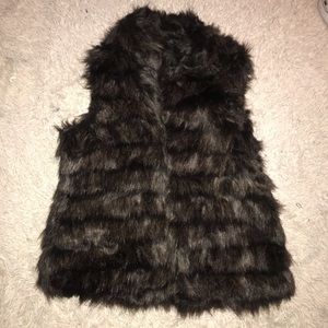 NWT MICHAEL KORS Faux Fur Vest